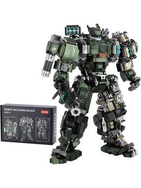 1403-Piece Mech Robot Building Blocks Set - Fun Gift for Ages 8+ Kids & Teens